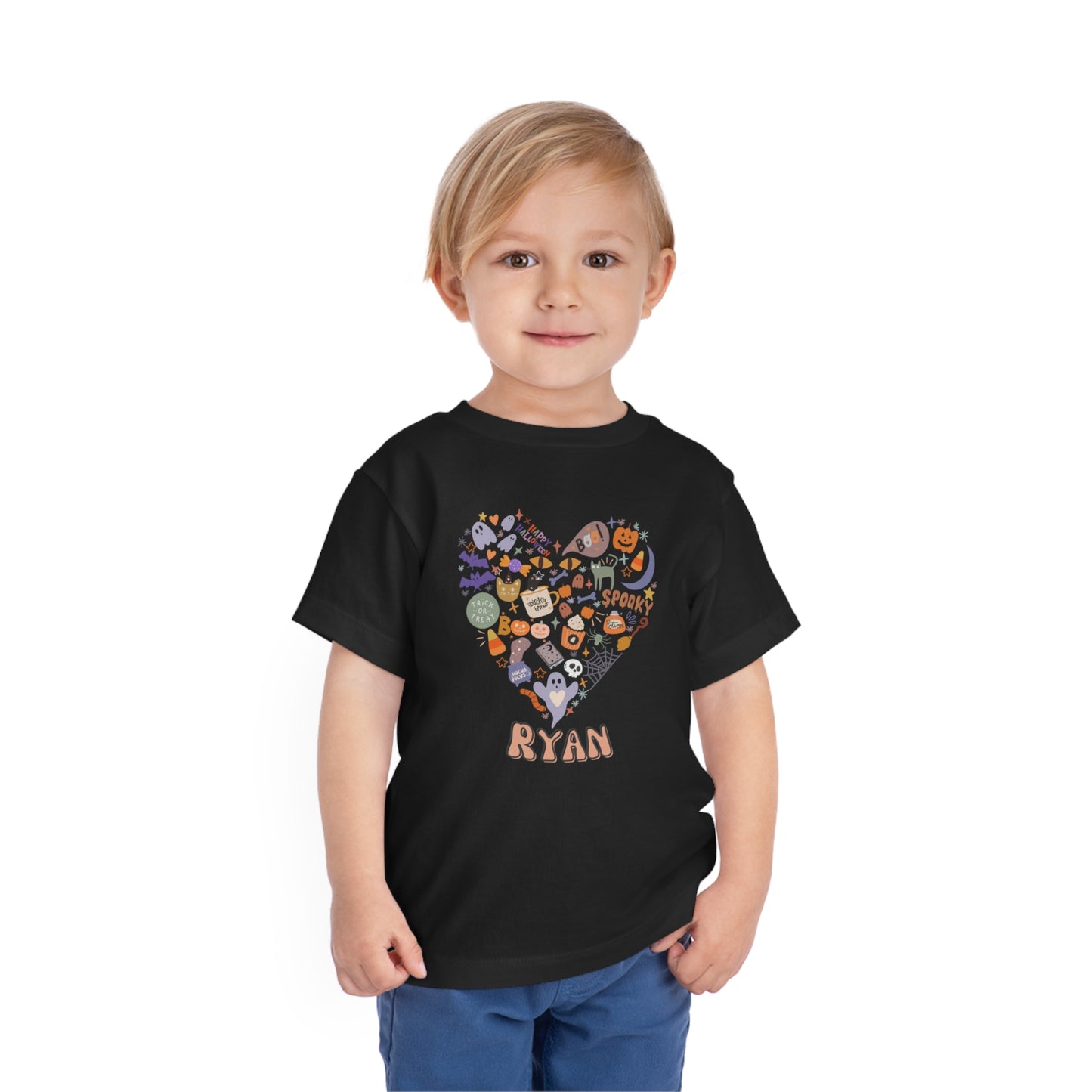 Toddler Spooky Doodles Halloween Tee