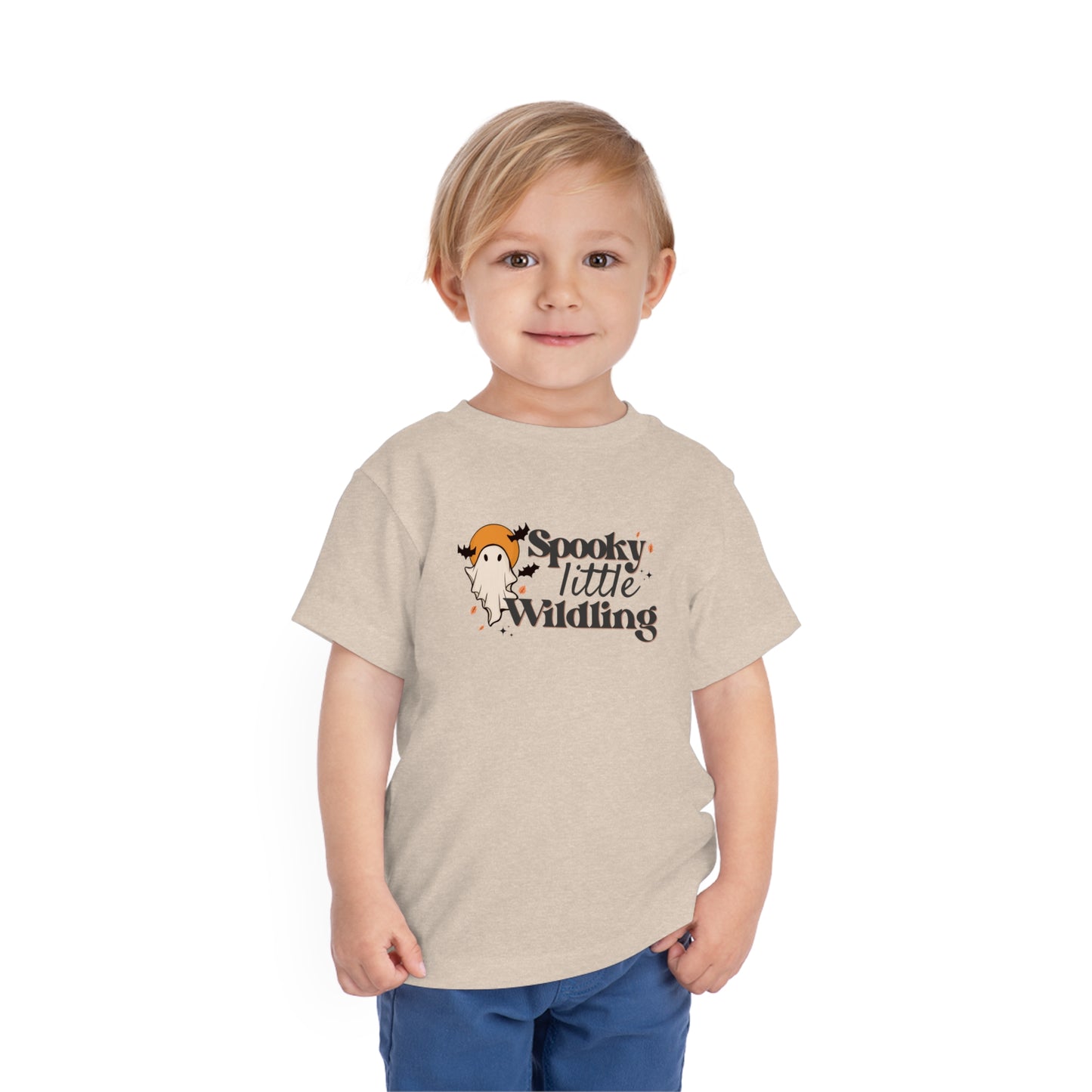 Spooky Little Wildling Ghost Toddler Tee