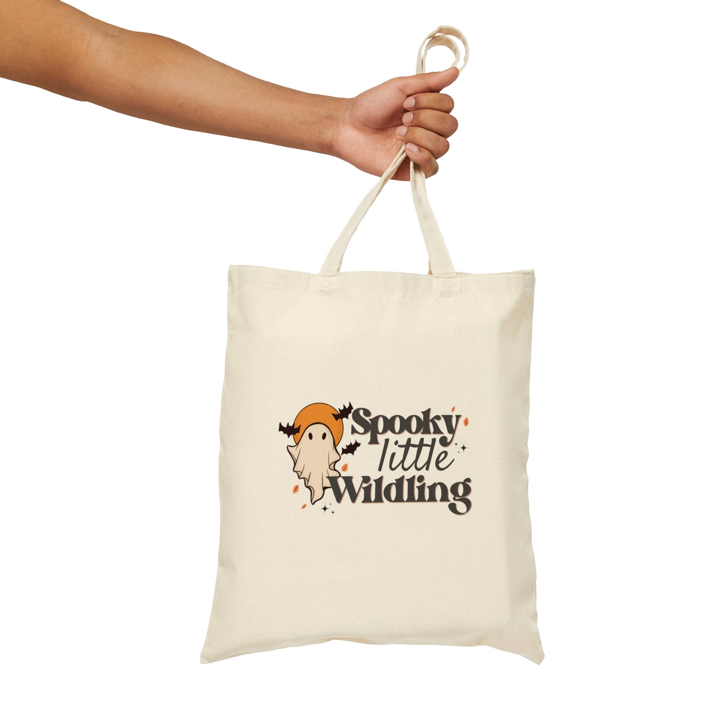 Spooky Little Wildling Ghost Halloween Tote/Trick-or-Treat Bag