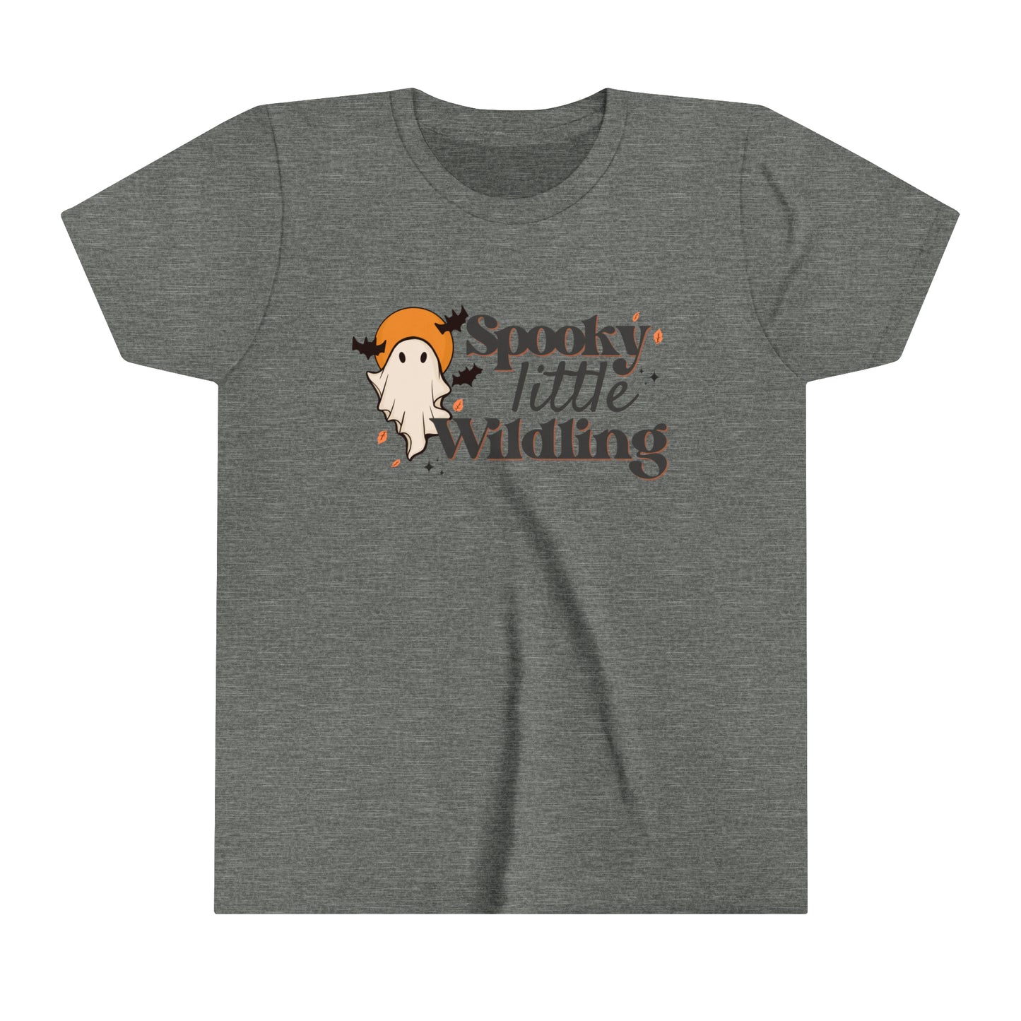 Spooky Little Wildling Halloween Ghost Youth Tee